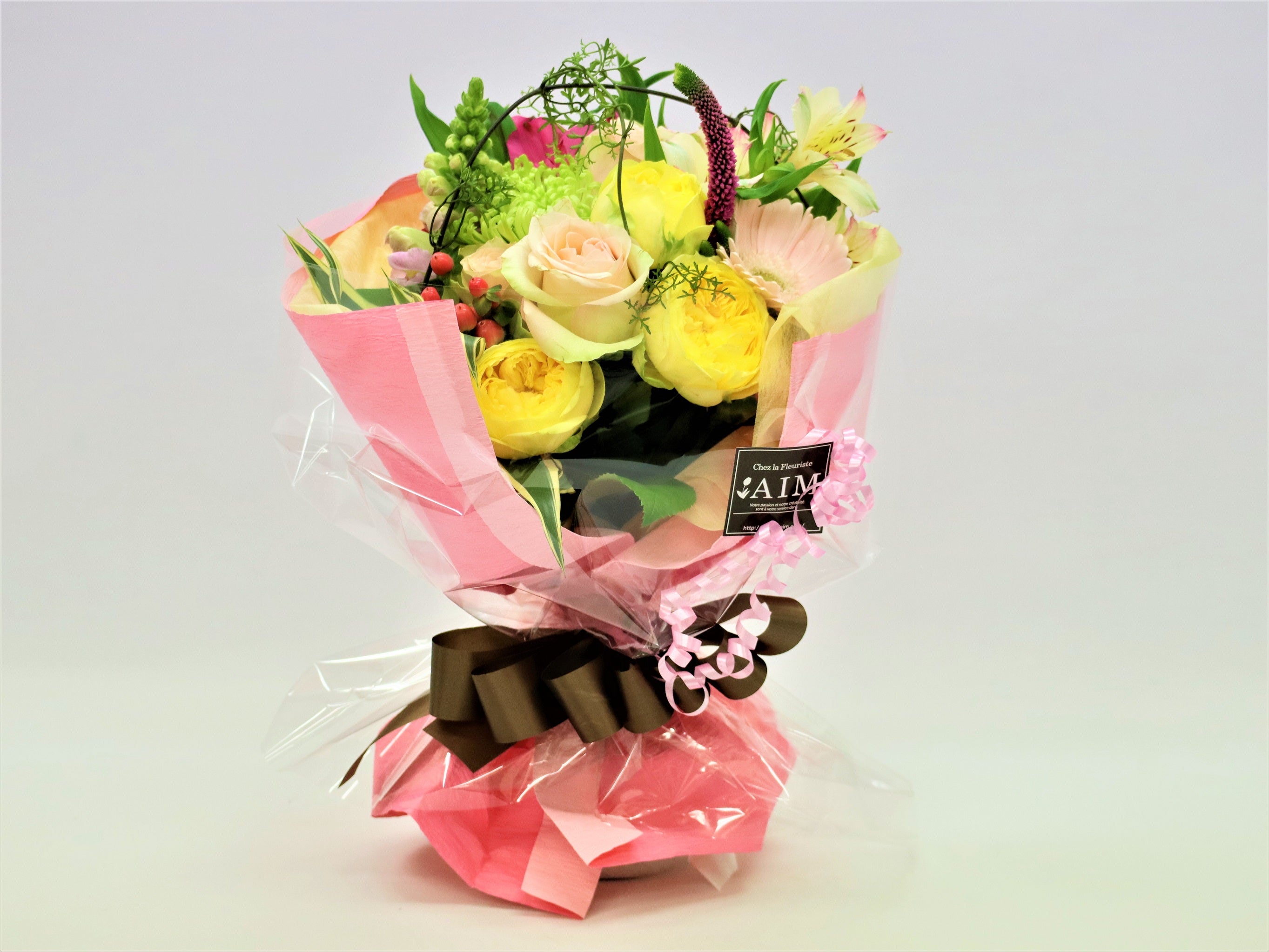 プリティピンクの花束