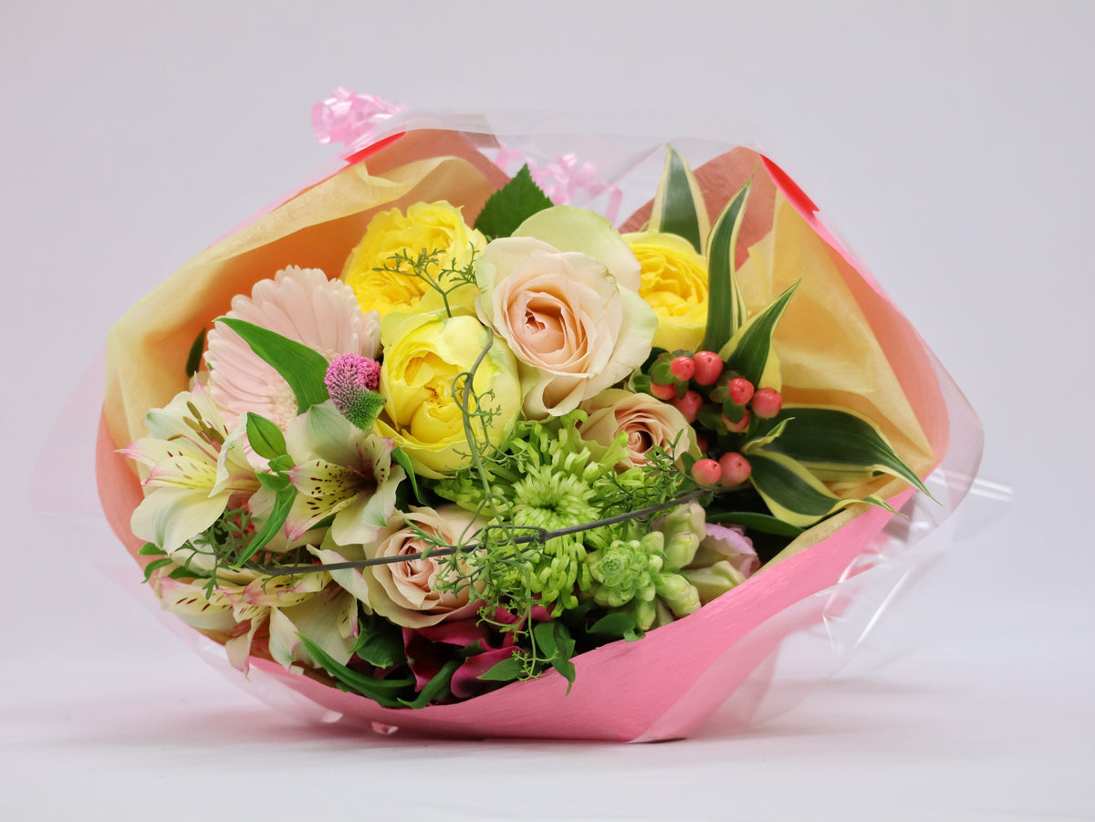 プリティピンクの花束