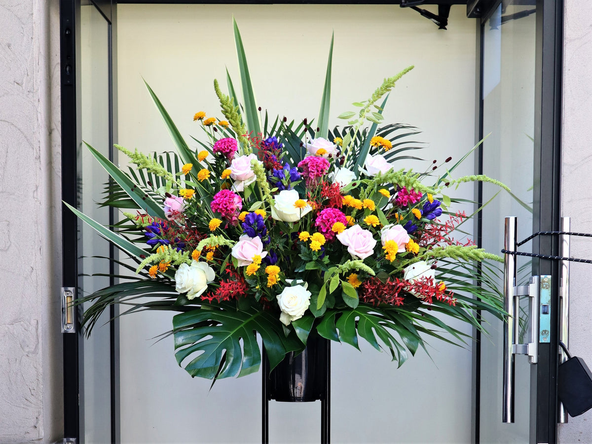 フラワースタンド1段「ミックスカラースタイル」