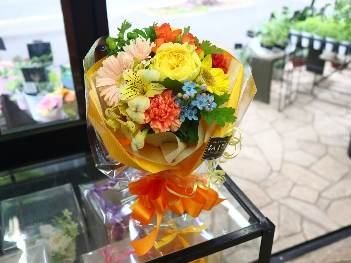 フレッシュイエロー 花束