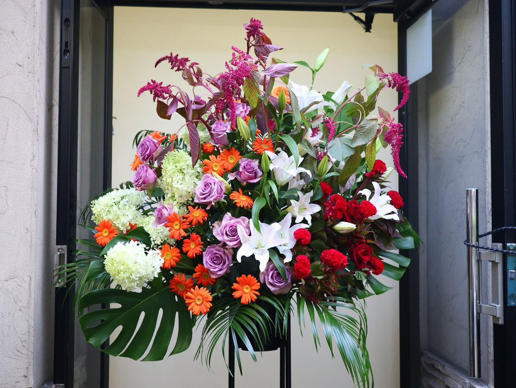 フラワースタンド段 「デザイナーお任せデラックススタイル」