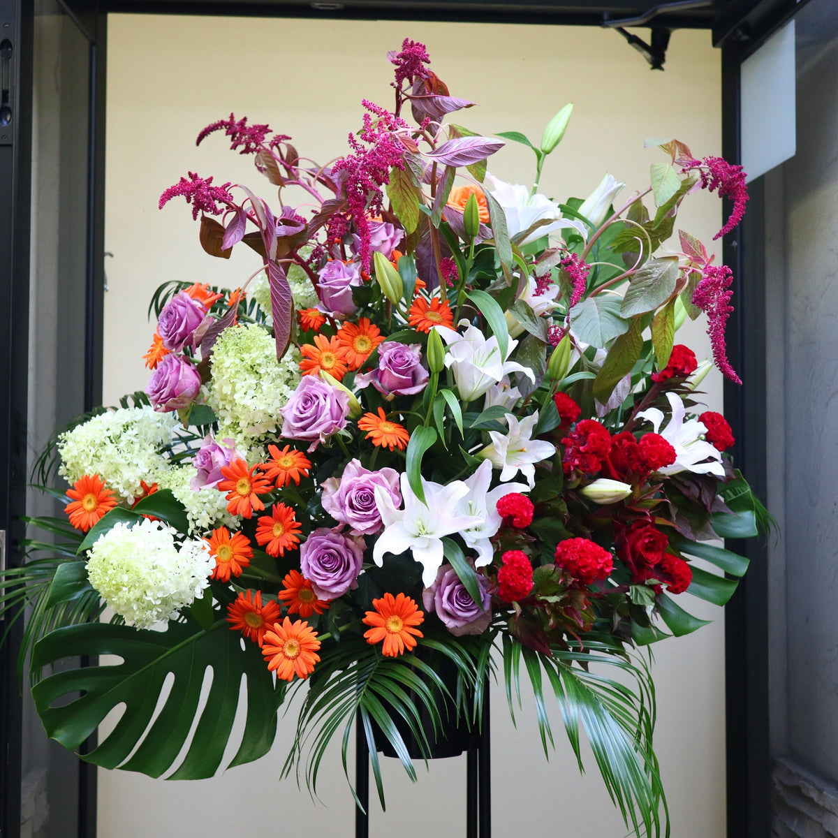 フラワースタンド段 「デザイナーお任せデラックススタイル」